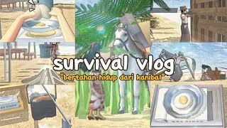 #1 VLOG ALEA BERTAHAN HIDUP DARI KANIB*L || #sakuraschoolsimulator
