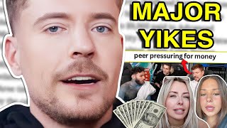 MRBEAST IN MORE TROUBLE (pressuring people for donations?!)