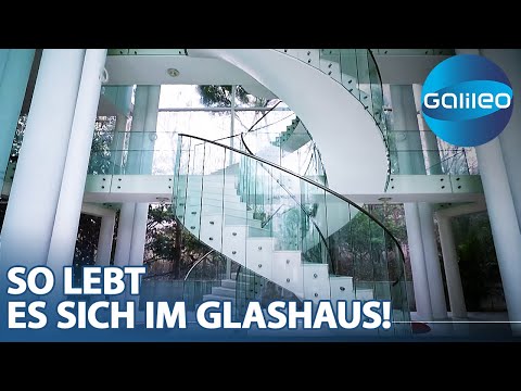 Durchsichtiger Wohntraum - Das ungewöhnliche Haus aus Glas!