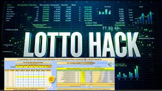 🎲 Schluss mit Lotto-Raten: Deine fertigen Tippreihen auf dem Silbertablett Excel-optimiert! #Lotto