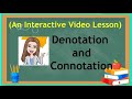 Exploring Denotation and Connotation