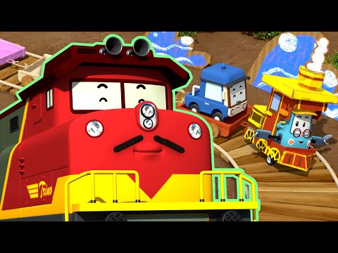 Railway Day│POLI 1 Hour Playlist│Train Song│Choo Choo Train│Robocar POLI - Nursery Rhymes