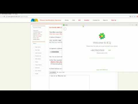 icq register without phone number