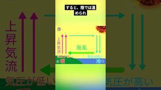 海陸風を1分で解説 #中学理科 #高校受験 #入試対策