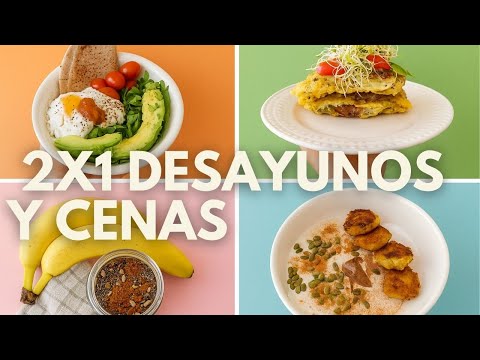 Guía de desayunos y cenas:¿Dulce o salado? 🧁🥪  #balanceandolavida