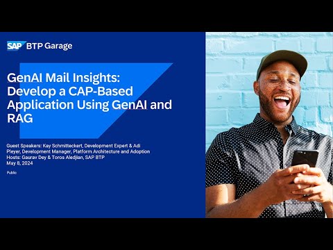 GenAI Mail Insights​ Develop a CAP-Based Application Using GenAI & RAG | SAP BTP Garage May ’24