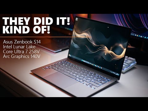 Asus Zenbook S14 with Intel Lunar Lake (review) – two steps forward, one step back!