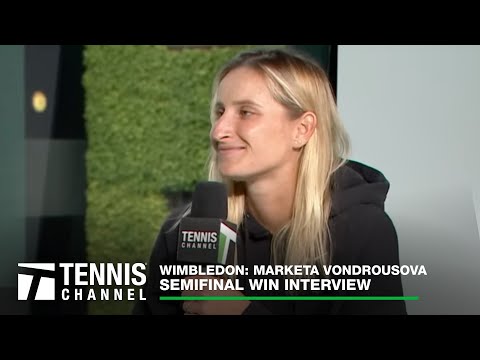 Marketa Vondrousova Shares Comeback Journey to Reach 2nd Career GS Final | 2023 Wimbledon Interview