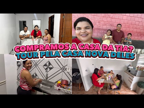 VAMOS MUDAR DE CASA,COMPREI A CASA DA TIA?OLHA QUEM ESTÁ MORANDO NA BAHIA,TOUR PELA CASA DA ROSA