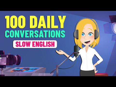 100 Daily Conversations to Improve Your English Fluency | Slow Listening with English Story