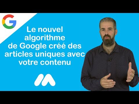 Tuto e-commerce - Le nouvel algorithme de Google - Articles uniques - Market Academy