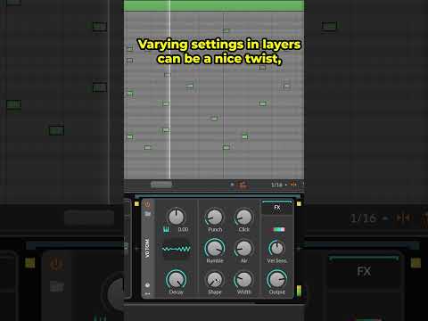 Writing melodies...with drum devices?