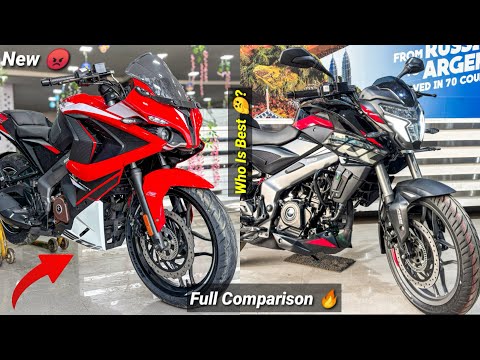 2025 Bajaj RS200 vs NS200 Detailed Comparison🔥price | Suspension | Feature and More