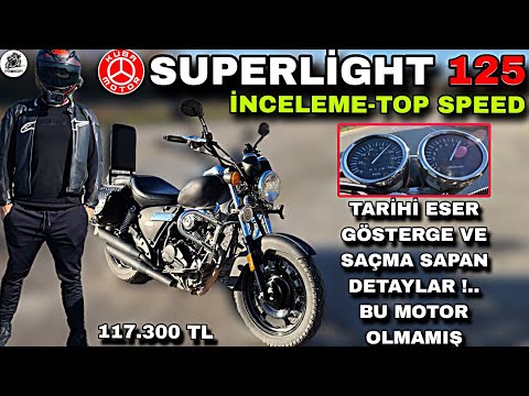 SEVEMEDİM !.. KUBA SUPERLİGHT 125 İNCELEME VE TOP SPEED & BU MOTOR ALINMAZ !.. SİNİRLENDİM !..