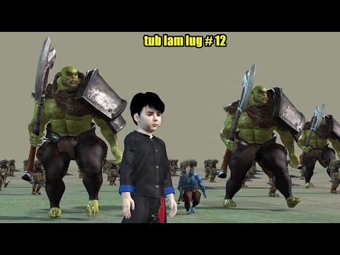 Tub lam lug daim part 12 hmoob hmong animation 3d