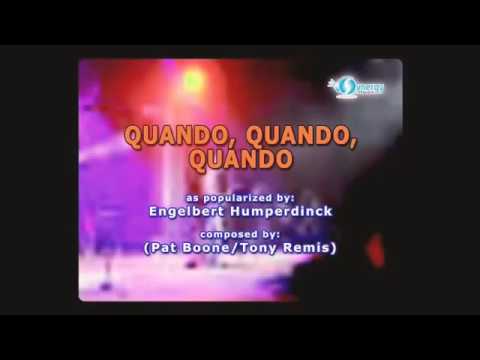 Engelbert Humperdinck – Quando, Quando, Quando – Videoke