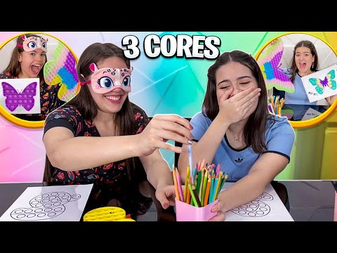 COLORINDO COM TRÊS CORES FIDGET TOYS** Com Carol Teixeira