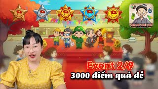 Đua Top Event Đại Hội 2/9 Game Trở Về Tuổi Thơ Quá Dễ?