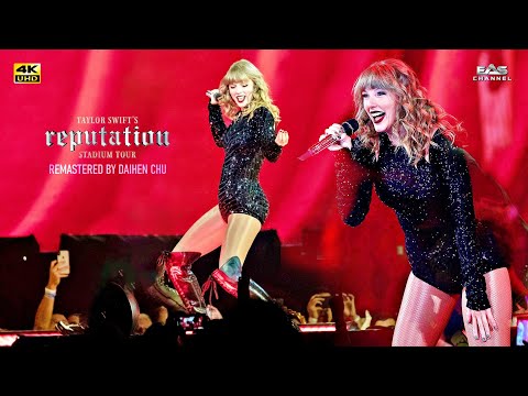 [Re-edited 4K] Gorgeous - @TaylorSwift  • Reputation Stadium Tour 2018 • EAS Channel