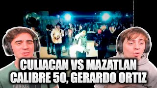 ARGENTINOS REACCIONAN A Calibre 50 ft Gerardo Ortiz - Culiacán Vs Mazatlán
