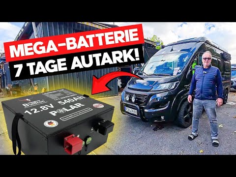 540 Ah Bulltron Lithium-Batterie im Wohnmobil – Fiat Ducato Untersitz