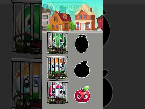 Will India, Pakistan, and Nepal Escape China’s Cage? #countryballs #countries #shortsvideo
