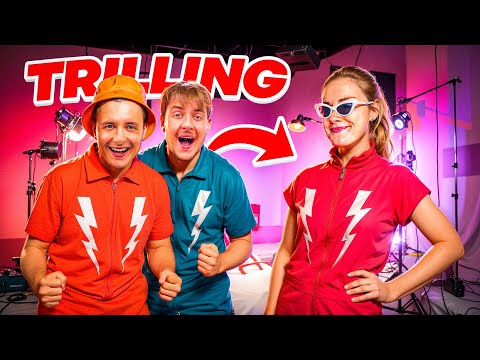 Laver Musikvideo med vores TRILLINGESØSTER!! (Vlog)