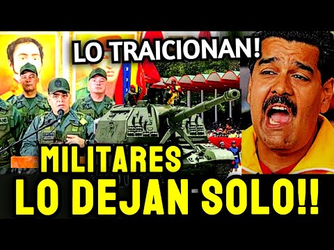 PASO DE NOCHE!! EJERCITO VENEZOLANO le DECLARA GUERRA a MADURO Y... ¡¡LE MANDAN TANQUET4S!!