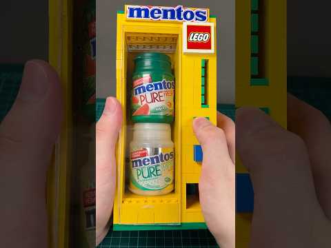 Working Mentos Lego Vending Machine