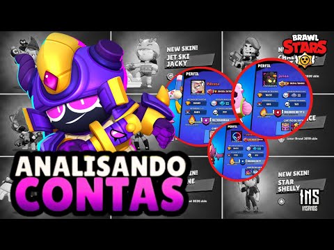 ANALISANDO CONTAS DOS INSCRITOS Parte 2 - BRAWL STARS