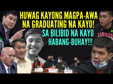 TAU GAMMA FRAT HUMARAP SA SENADO! PA-AWA PA PERO ETO PALA ANG MALAGIM NA DINANAS NG BIKTIMA! LAGOT!