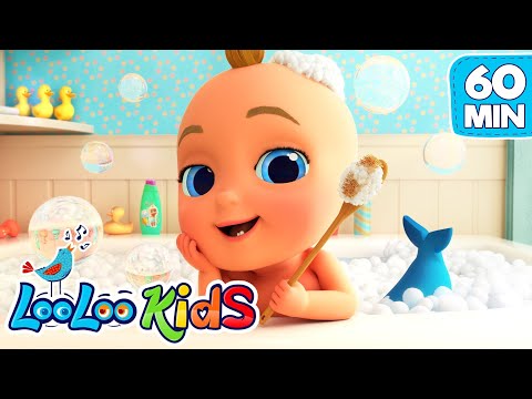 Bath song  Kindergarten - S6EP17 - Compilation Songs for Kids - LooLoo Kids Songs for Kids