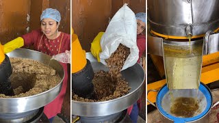 ऐसे बनता है अखरोट (walnut) का तेल | Coldpress Walnut Oil Process | Factory making |