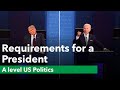 U.S. Presidential Candidate Requirements