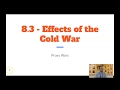 Cold War and Korean Conflict