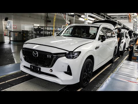 Mazda CX-80 Production in Japan factory