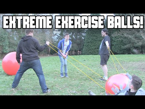 Extreme Exercise Balls! | WheresMyChallenge