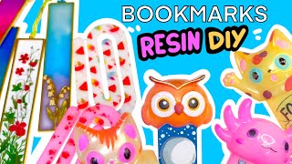 DIY- Ideas to personalize your Resin Bookmarks- resin Crafts