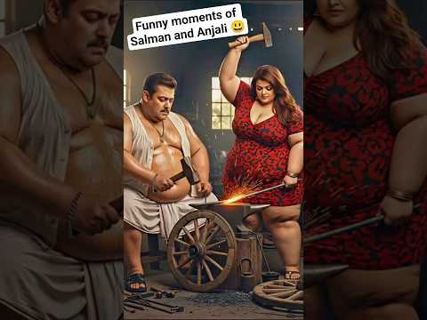 Funny Moments of Salman khan and Anjali 😃🤣 #salmankhan #anjali #funny