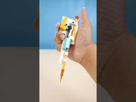 Making a ballpoint pen with LEGO parts…#lego #legomoc  #satisfying