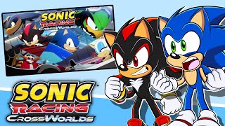 We REACT to Sonic Racing CrossWorlds: The ANIMATION!