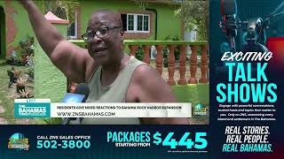 YouTube video thumbnail: Residents Give Mixed Reactions To Bahama Rock Harbour Expansion