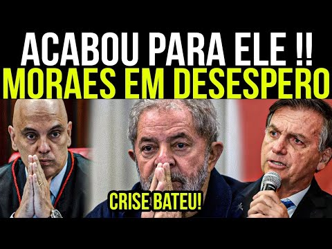 A PIOR NOTICIA CHEGA PARA LULA E MORAES FOI TUDO REVELADO