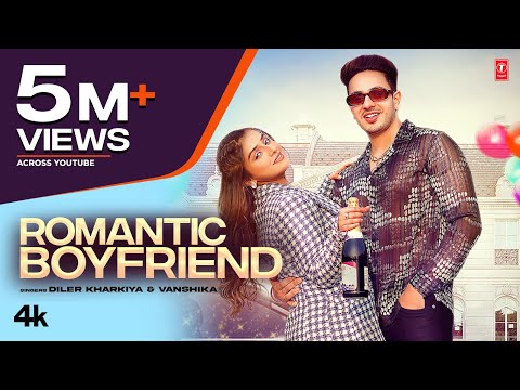 Romantic Boyfriend - Diler Kharkiya | Vanshikha | Navya Tiwari | New Haryanvi Songs Haryanavi 2022