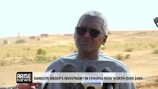YouTube video thumbnail: Dangote Group's Investment in Ethiopia Now Worth Over $4bn