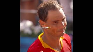 Nadal's last victory on this stadium🥲