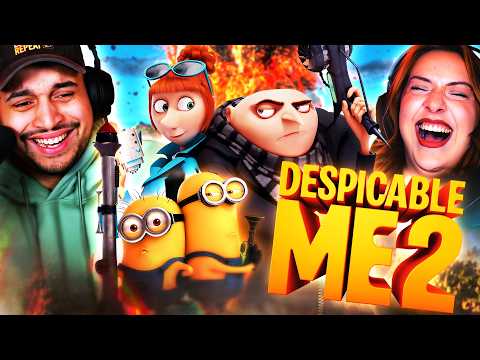 DESPICABLE ME 2 (2013) MOVIE REACTION – MINIONS ARE OUT OF CONTROL! – FIRST TIME WATCHING – REVIEW