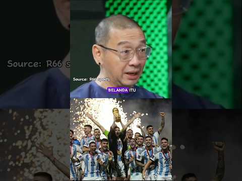 Squad Argentina juara dunia di gendong Messi dan di Maria