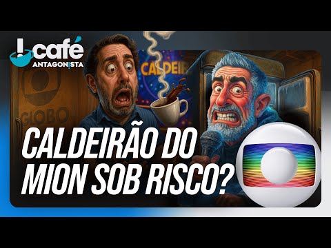 Marcos Mion tenso na Rede Globo  | Café Antagonista #82