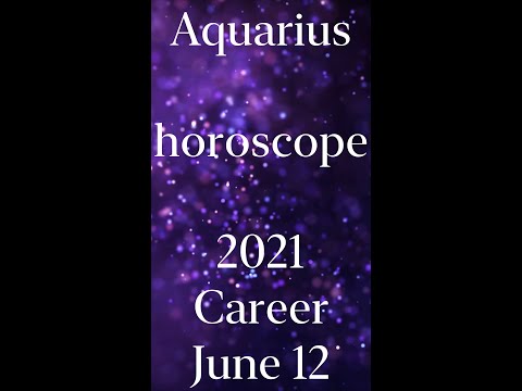 Aquarius Career Horoscope For Tomorrow Jobs Ecityworks